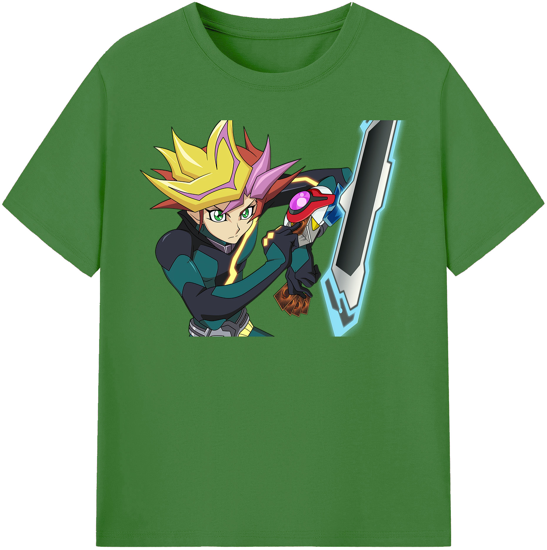 （画像用） 遊☆戯☆王 Yu-Gi-Oh! レディースカジュアルプリントTシャツ（綿100％）